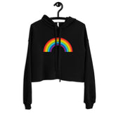 Rainbow Crop Hoodie